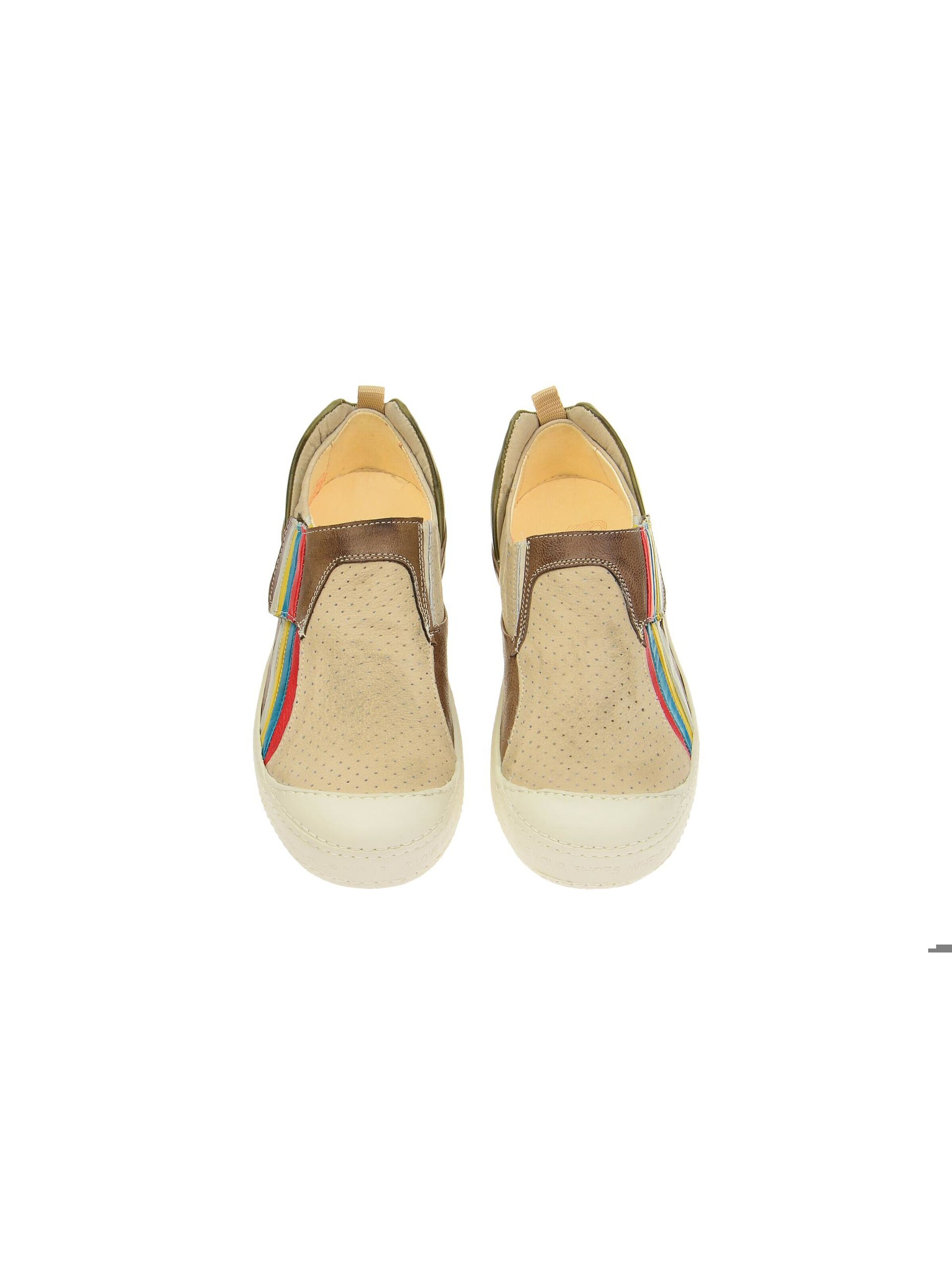 EJECT Hausschuh 'Eject Sneaker Dass Slipper beige braun multi'‌‌‌‌‌‌‌‌‌‌ in Beige