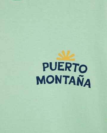 WE Fashion Тениска в зелено