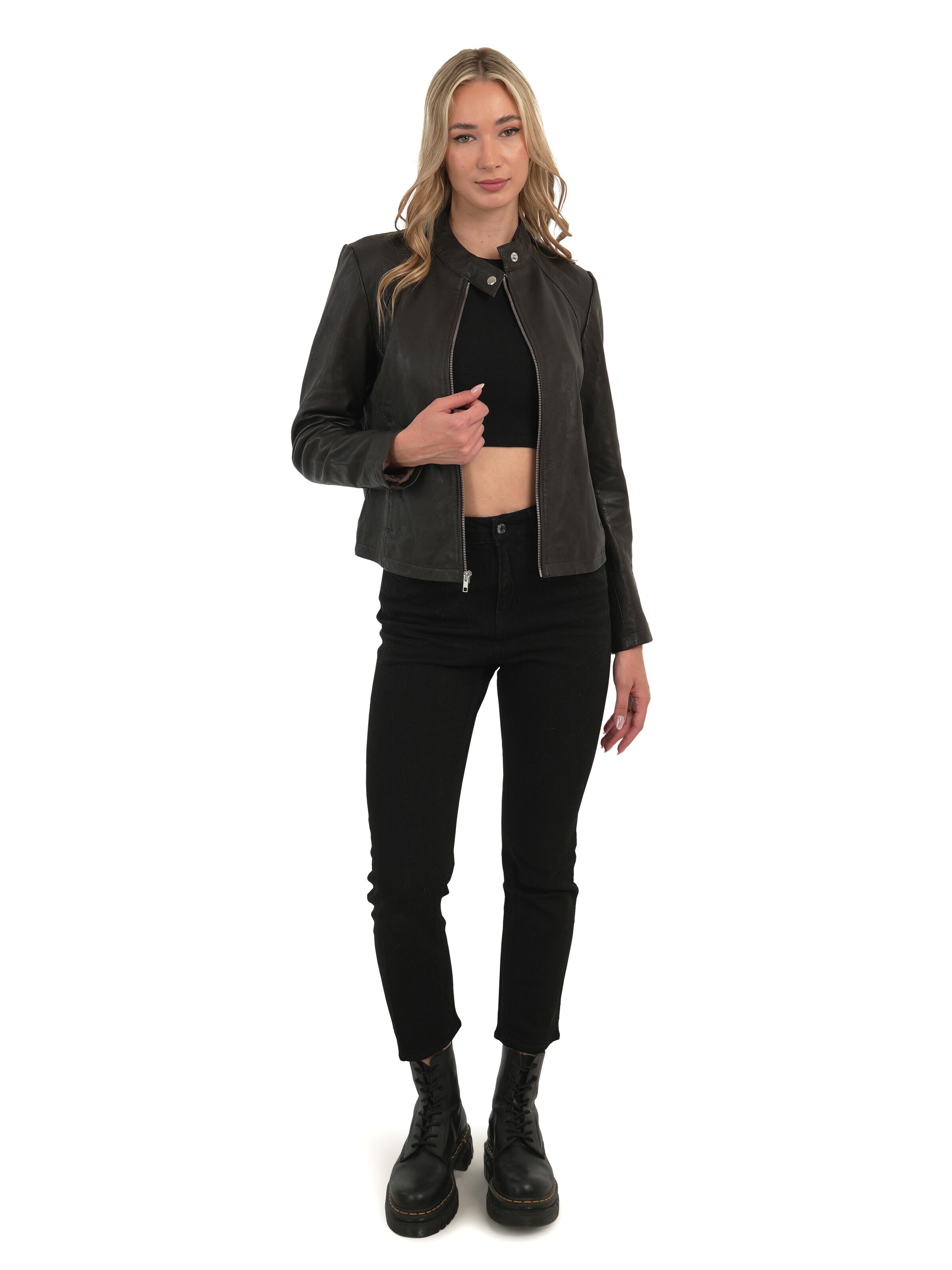 Giacca di mezza stagione 'Aura' di Chic and Clicks in marrone