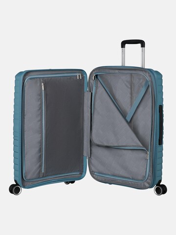 Trolley 'FLYTWIST SPINNER 67/24 TSA EXP' di American Tourister in blu