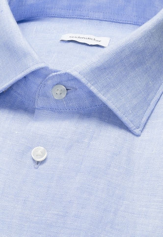 Fit confort Chemise business SEIDENSTICKER en bleu