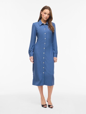 Robe-chemise 'VIChania' VILA en bleu : devant