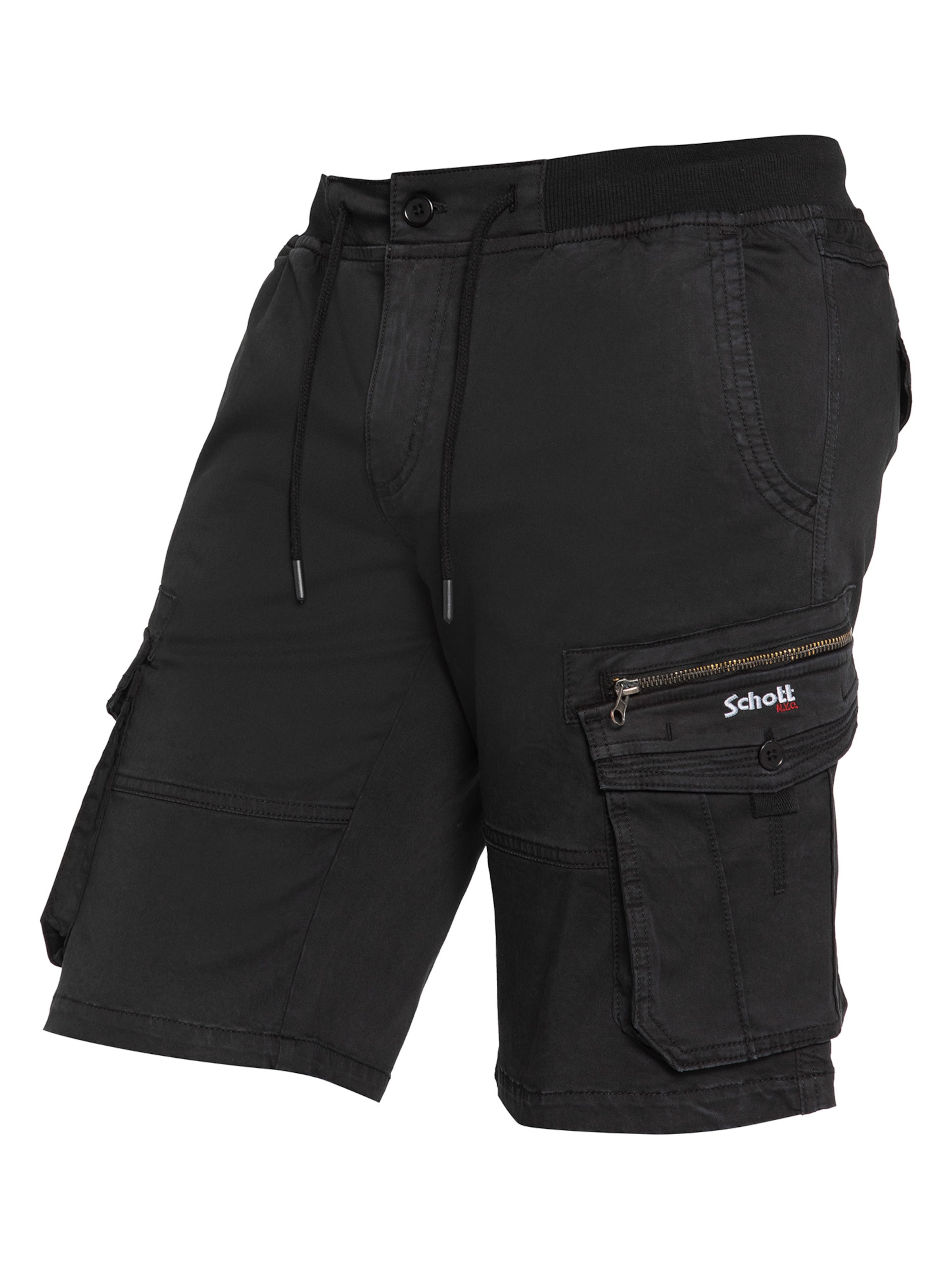 Schott NYC Regular Hose‌ in Schwarz