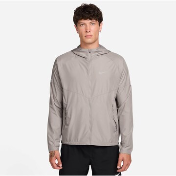 NIKE Athletic Jacket 'RPL Miler' in Beige: front