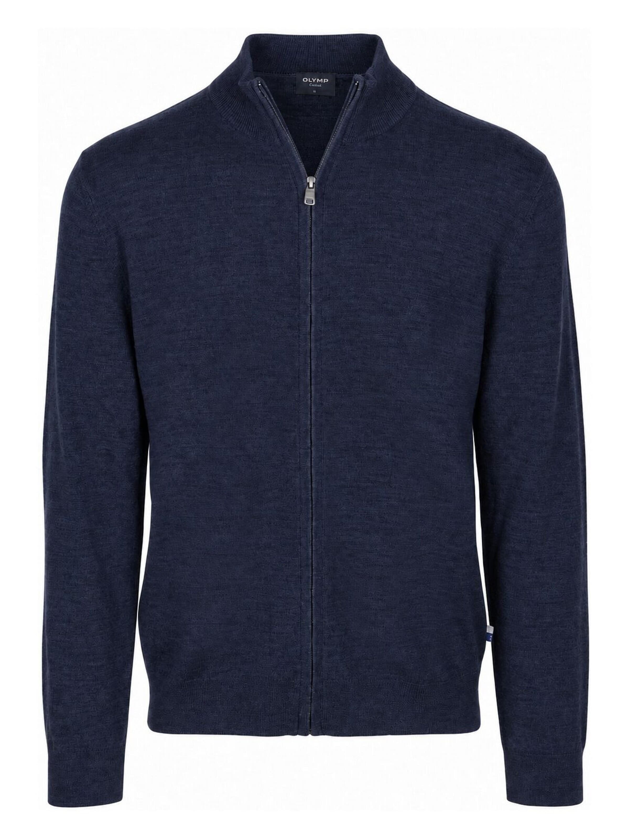 OLYMP Strickjacke‌‌‌‌‌‌ in Blau: Vorderseite