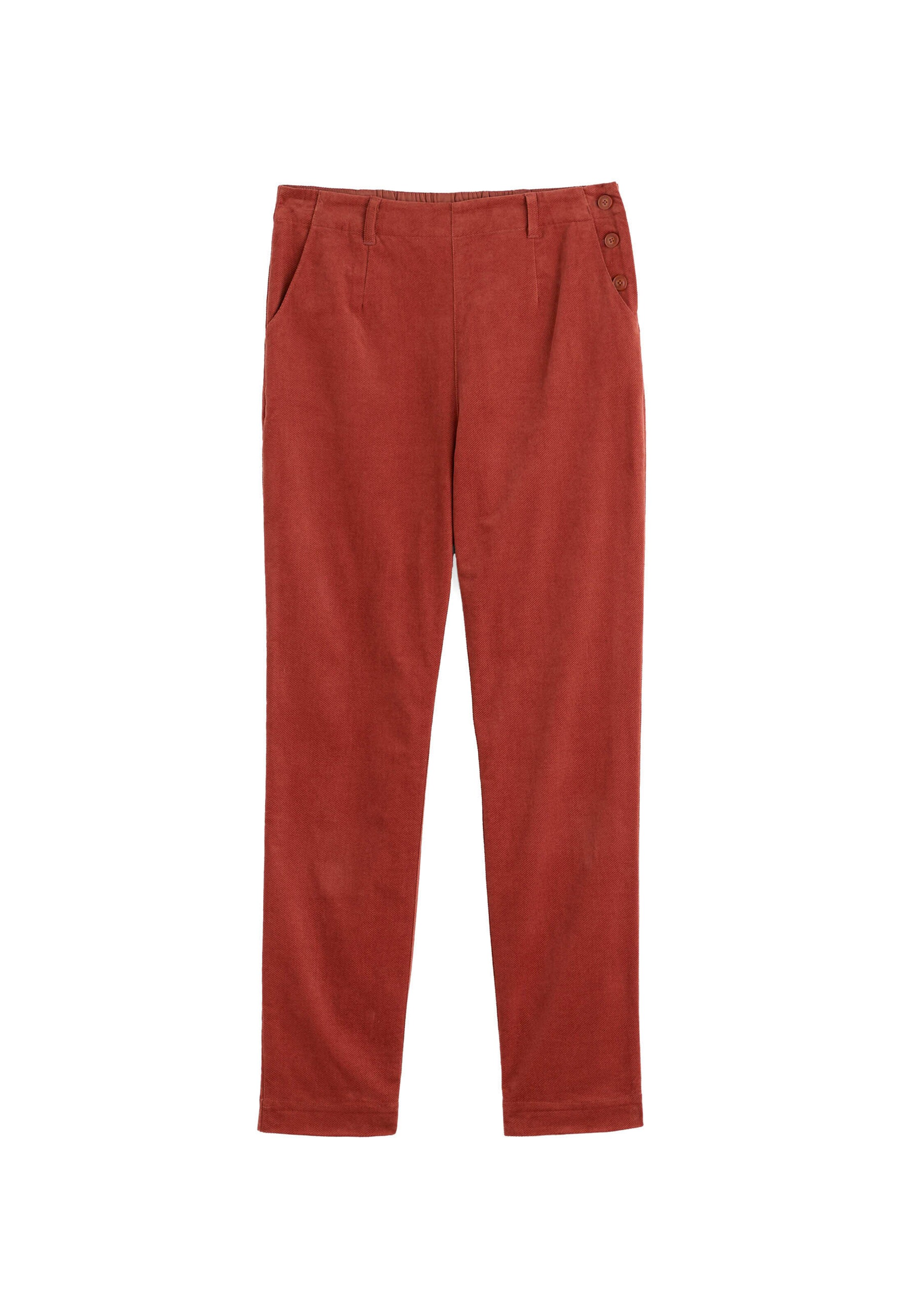 Seasalt Cornwall Broek 'Crackington' in Oranje: voorkant