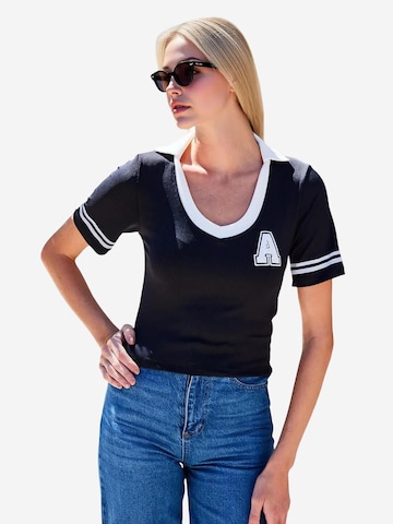 Maglietta di Bigdart in nero: frontale