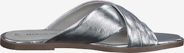 MARCO TOZZI Pantolette in Silber