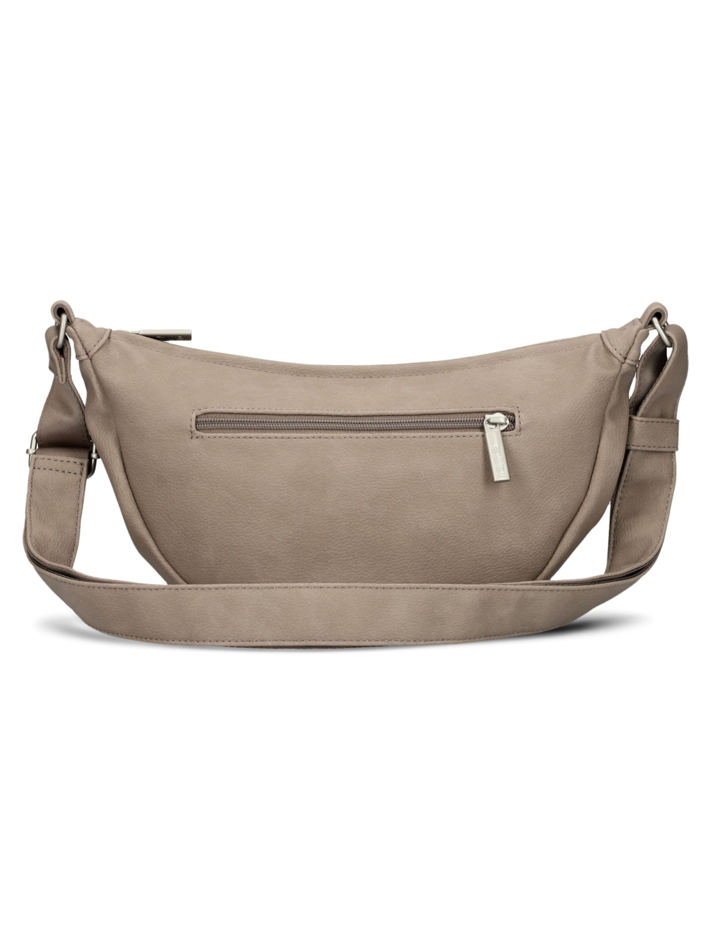 ZWEI Handbag 'Mademoiselle M50' in Brown