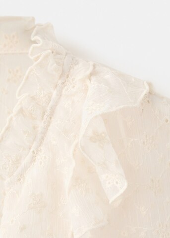 MANGO Blouse in Beige