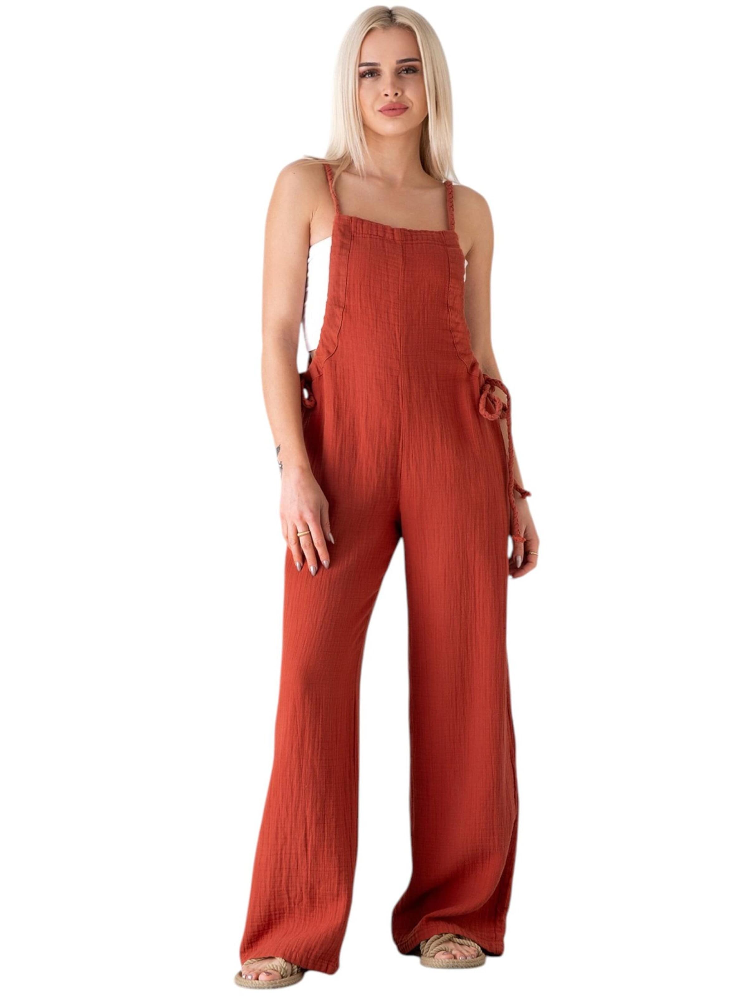 WENOR - Jumpsuit 'Alai' en rojo