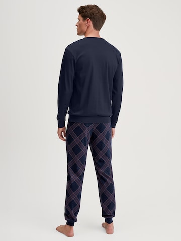 CALIDA Pyjama lang 'Relax Comfy'‌‌‌‌‌‌‌ in Blau