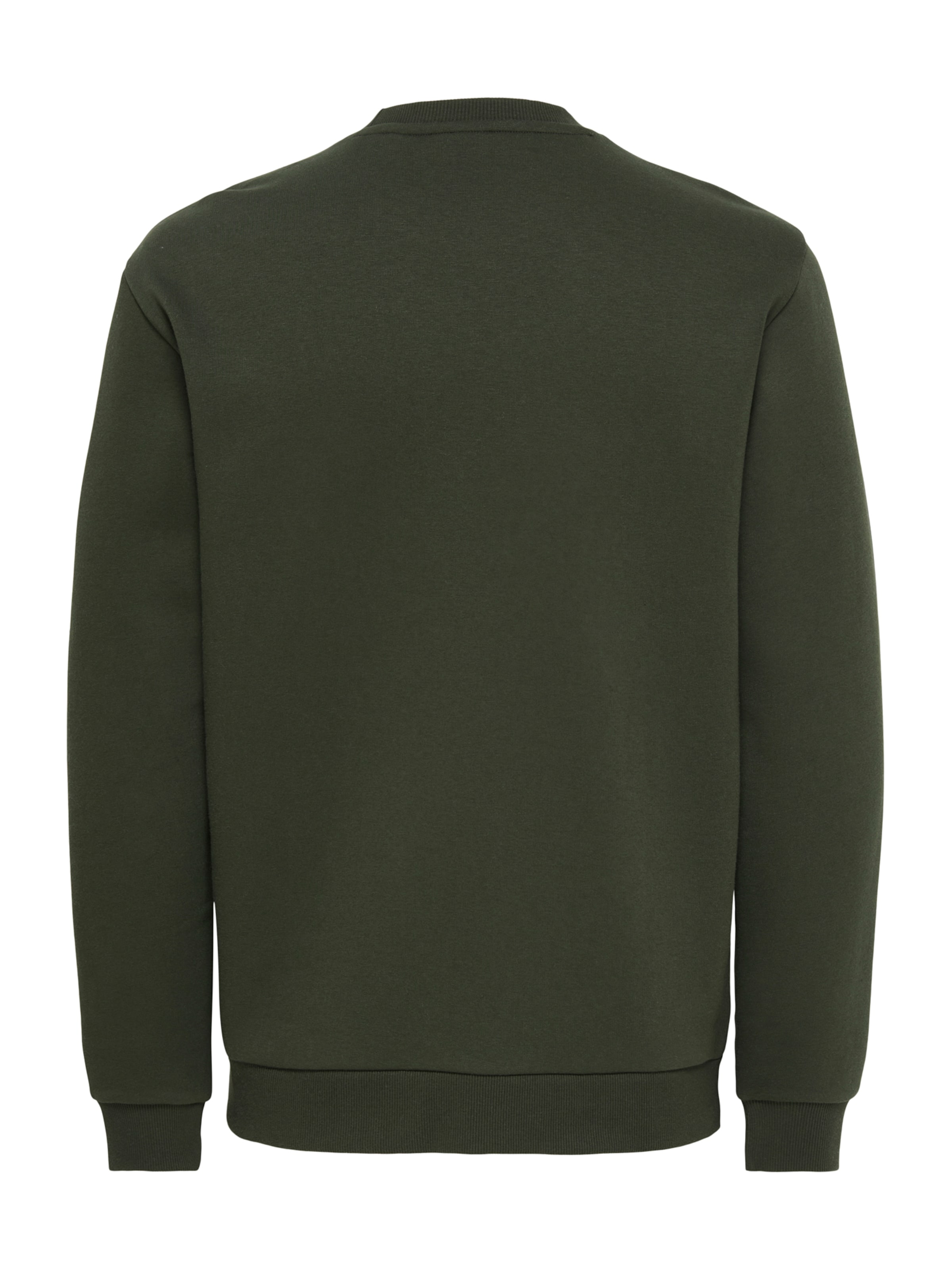 Only & Sons Sweatshirt 'ONSCeres Montana' in Green