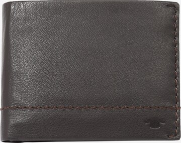 TOM TAILOR Wallet 'Kai' in Brown: front