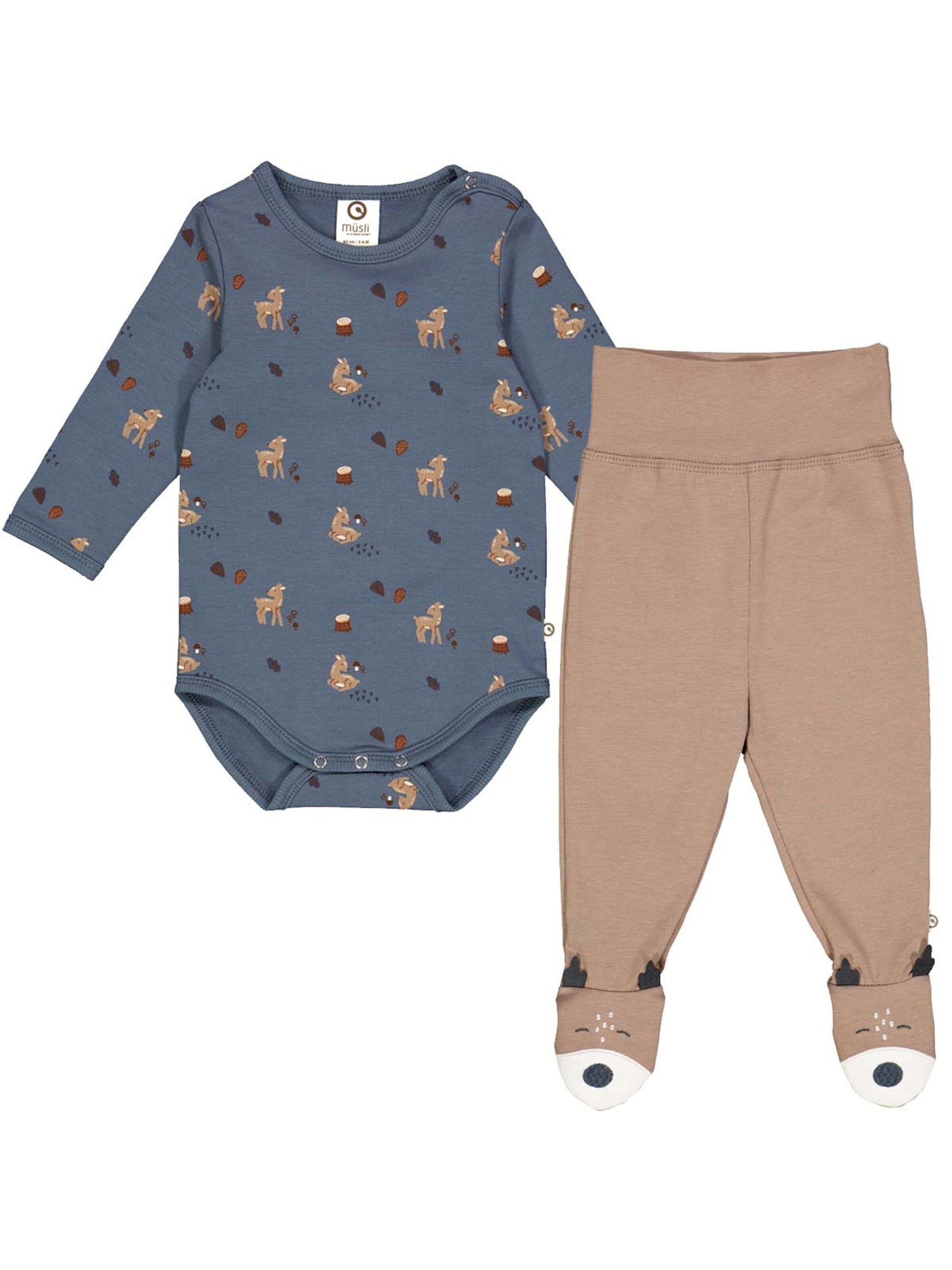 Set di Müsli by GREEN COTTON in blu: frontale