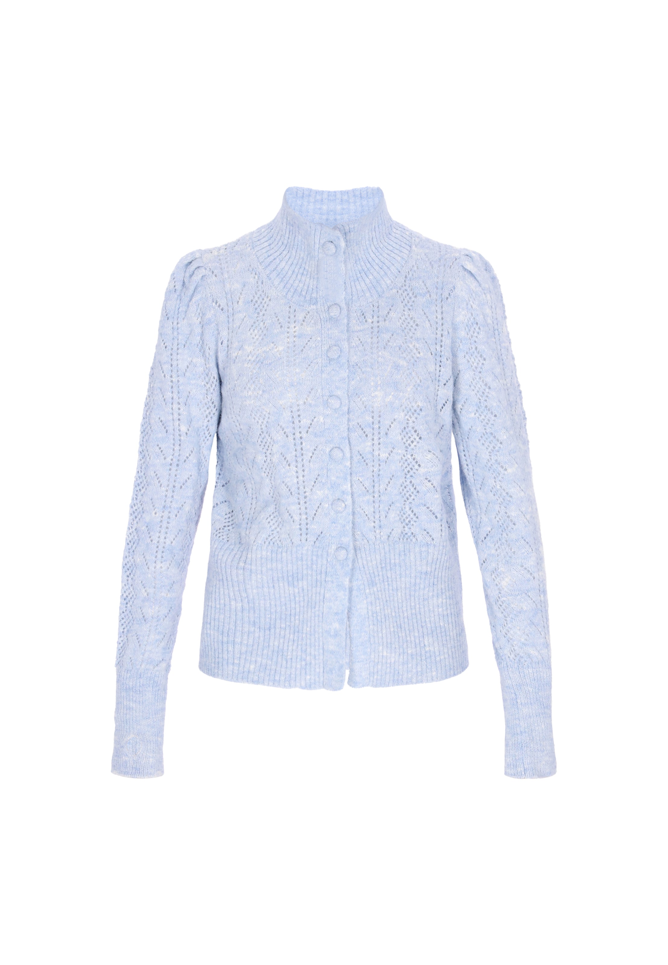 Cardigan 'Vintage' DreiMaster Vintage en bleu : devant