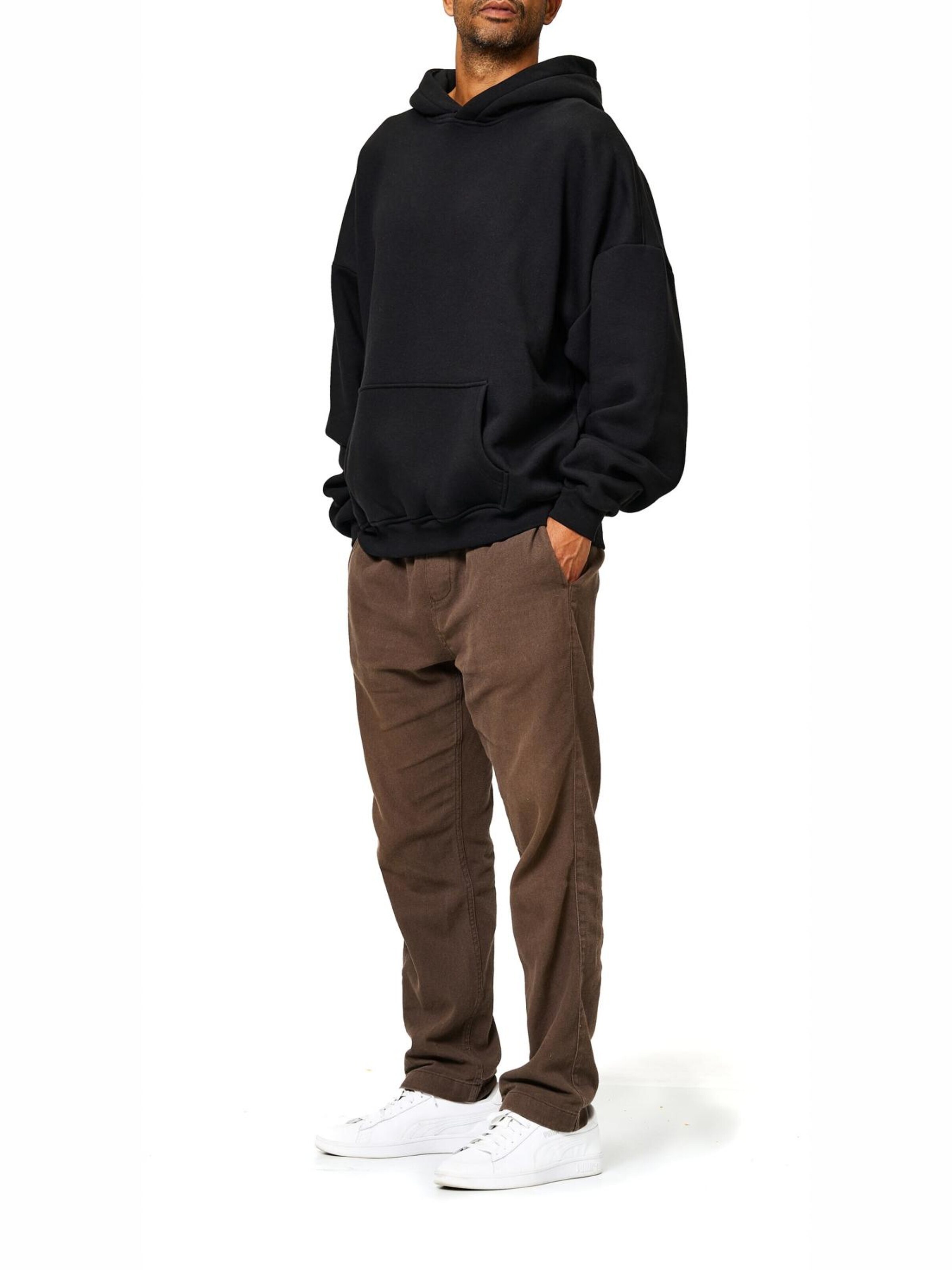BlankOrder Sweatshirt in Black