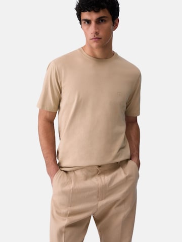 Liu Jo - Camiseta 'BASICCONTRA' en beige: frente
