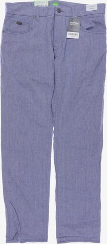 BOSS Green Pants in 33 in Blue: front