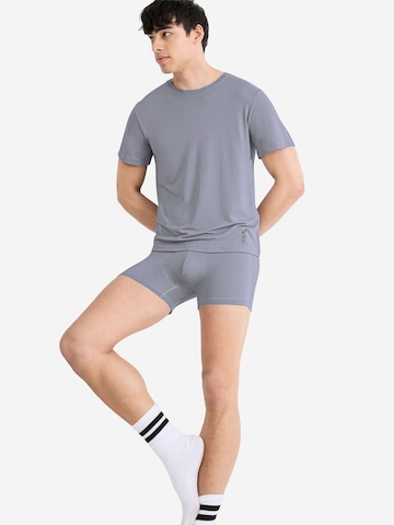 SLOGGI T-Shirt ' Base Soft ' in Grau