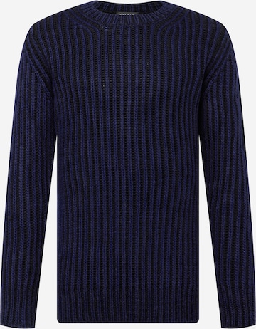 Dondup Sweater 'GIROCOLLO' in Blue: front