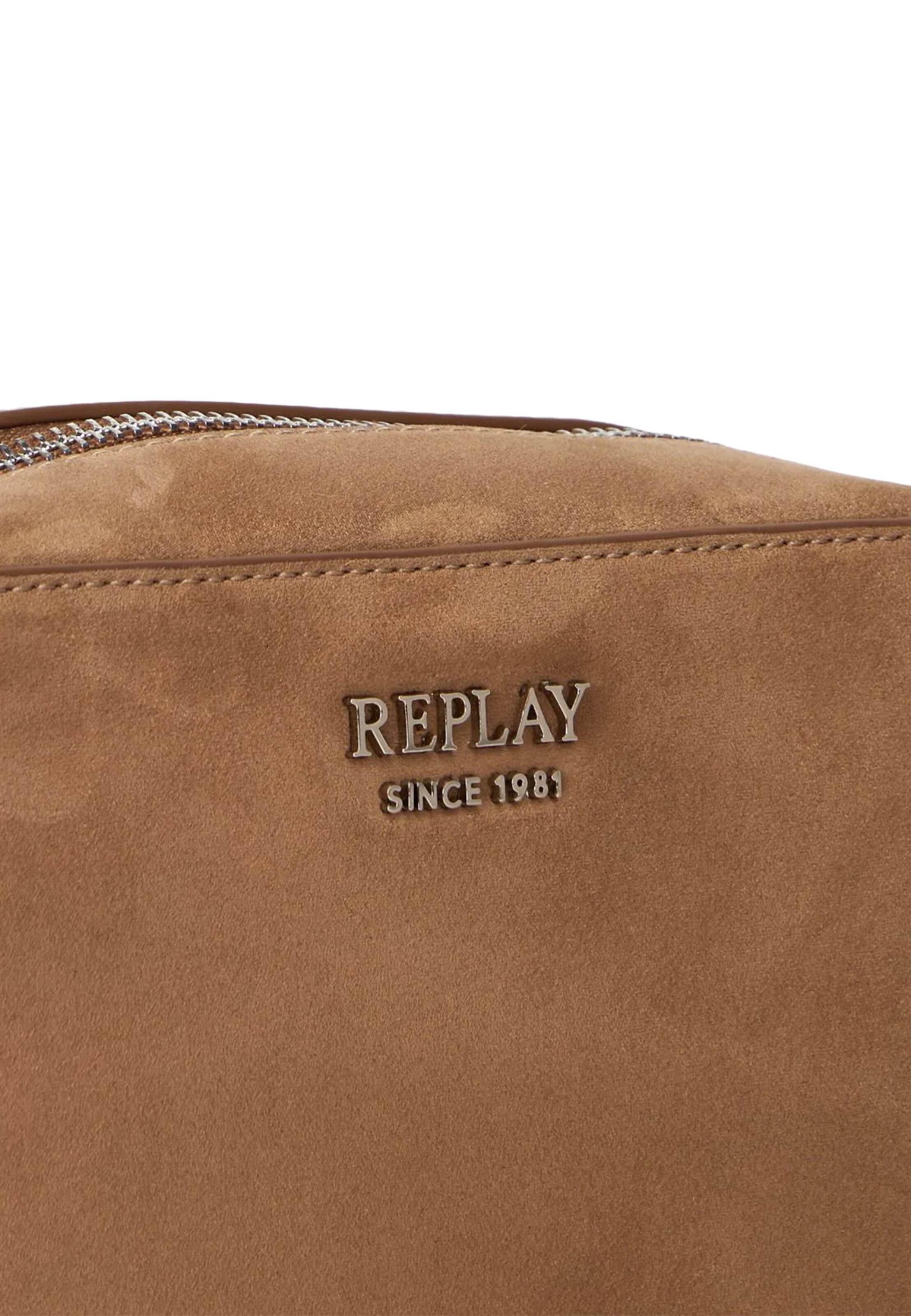 Sac à bandoulière REPLAY en marron : devant