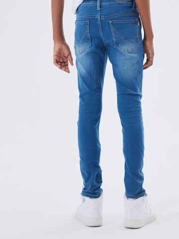 NAME IT Slimfit Jeans 'Theo' in Blauw