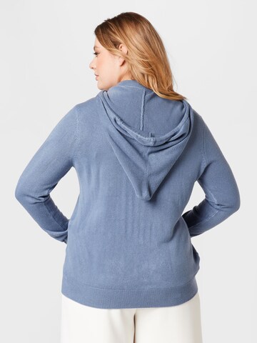 ONLY Carmakoma Sweater in Blue