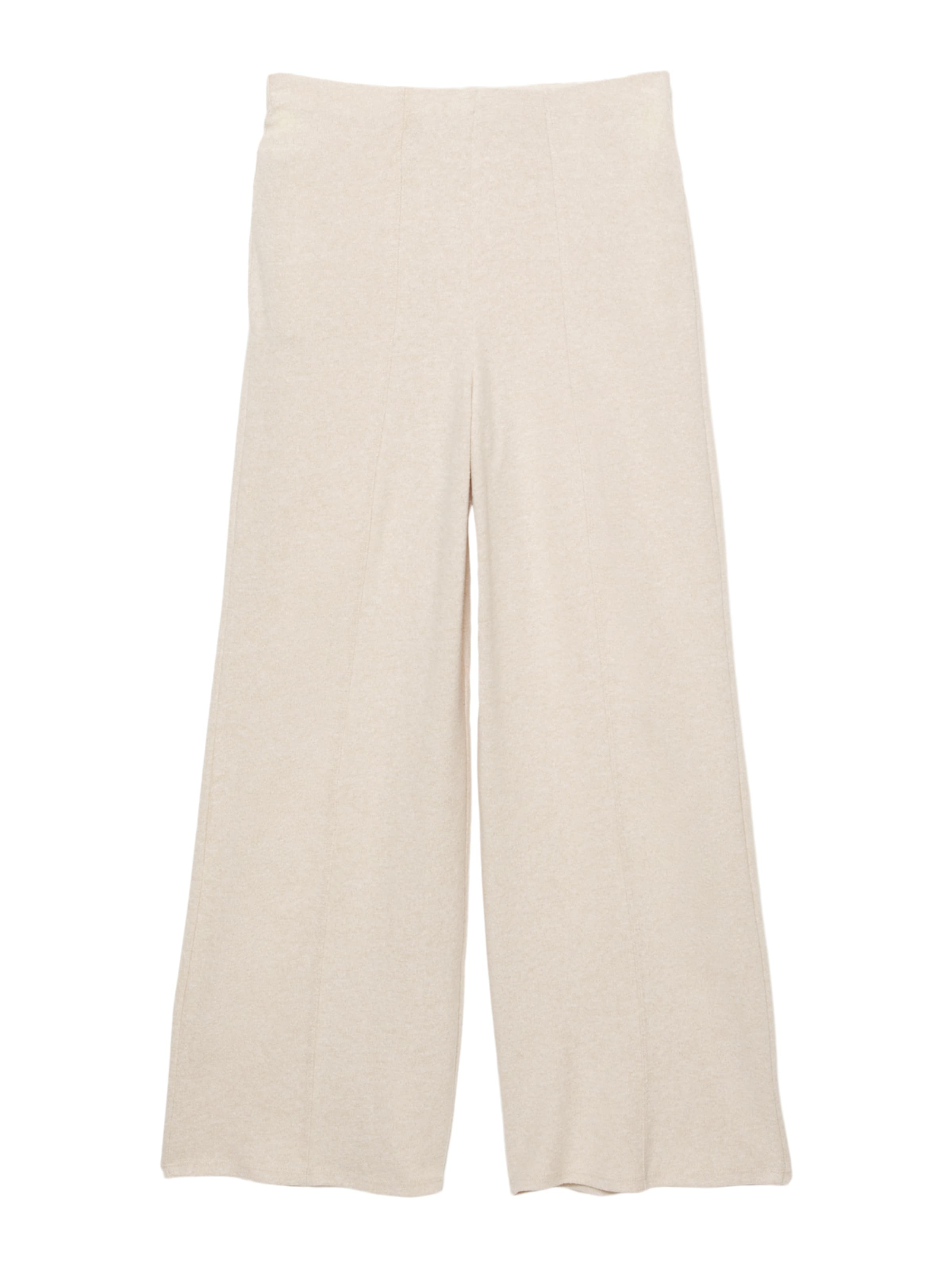 Pull&Bear Bő szár Nadrág - bézs: elől