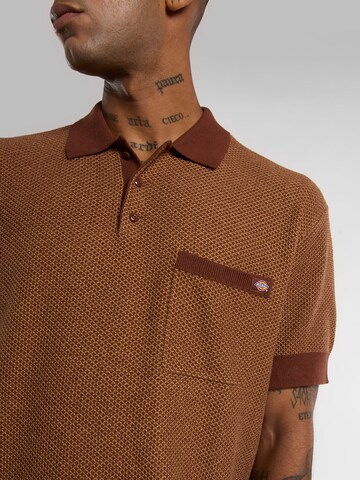 T-Shirt 'ROCKY' DICKIES en marron