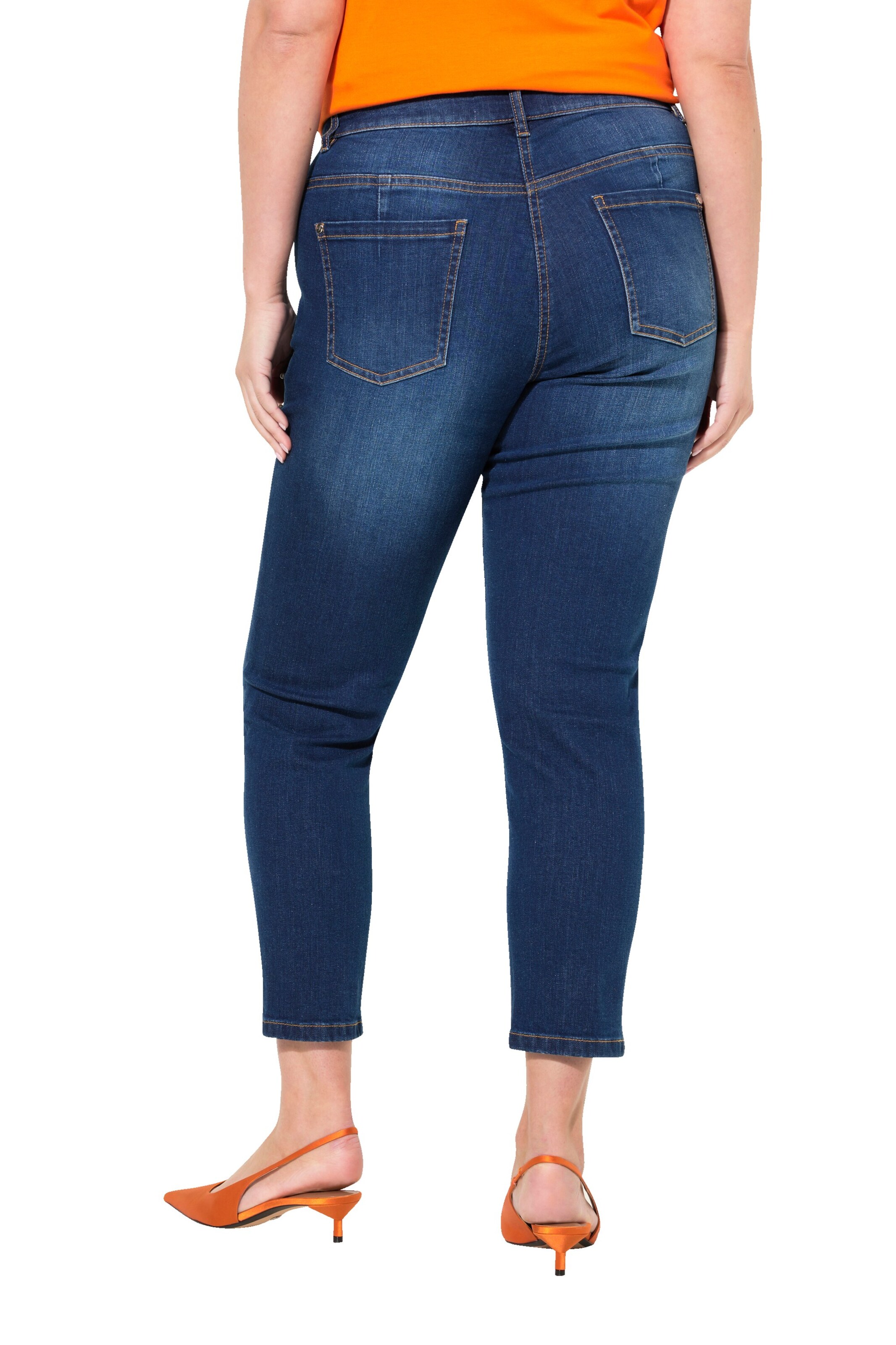 MIAMODA Skinny Jeans in Blauw