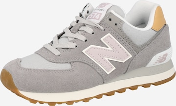 new balance Platform trainers '574' in Grey: front