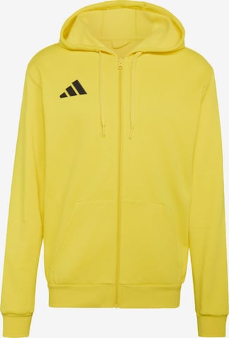 Veste de survêtement 'Entrada26' ADIDAS PERFORMANCE en jaune : devant
