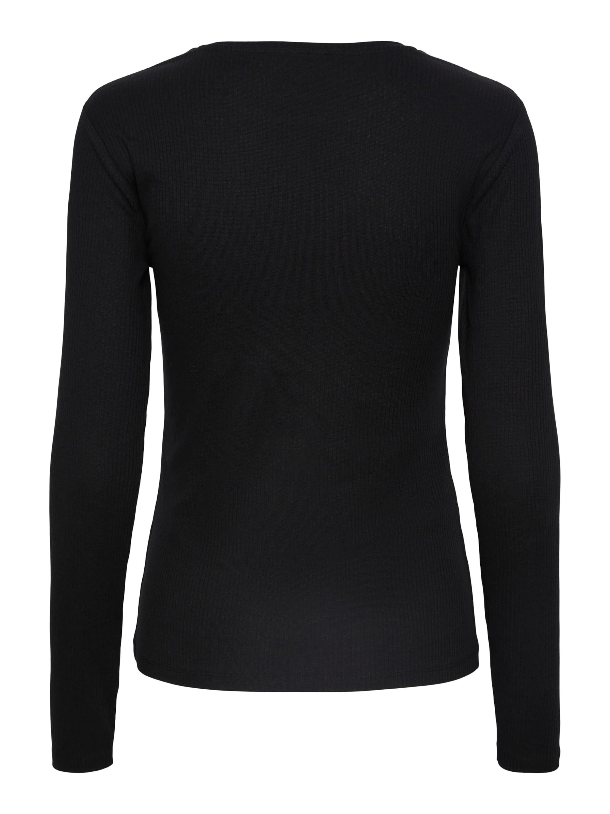 PIECES Μπλουζάκι 'Ruka' σε μαύρο