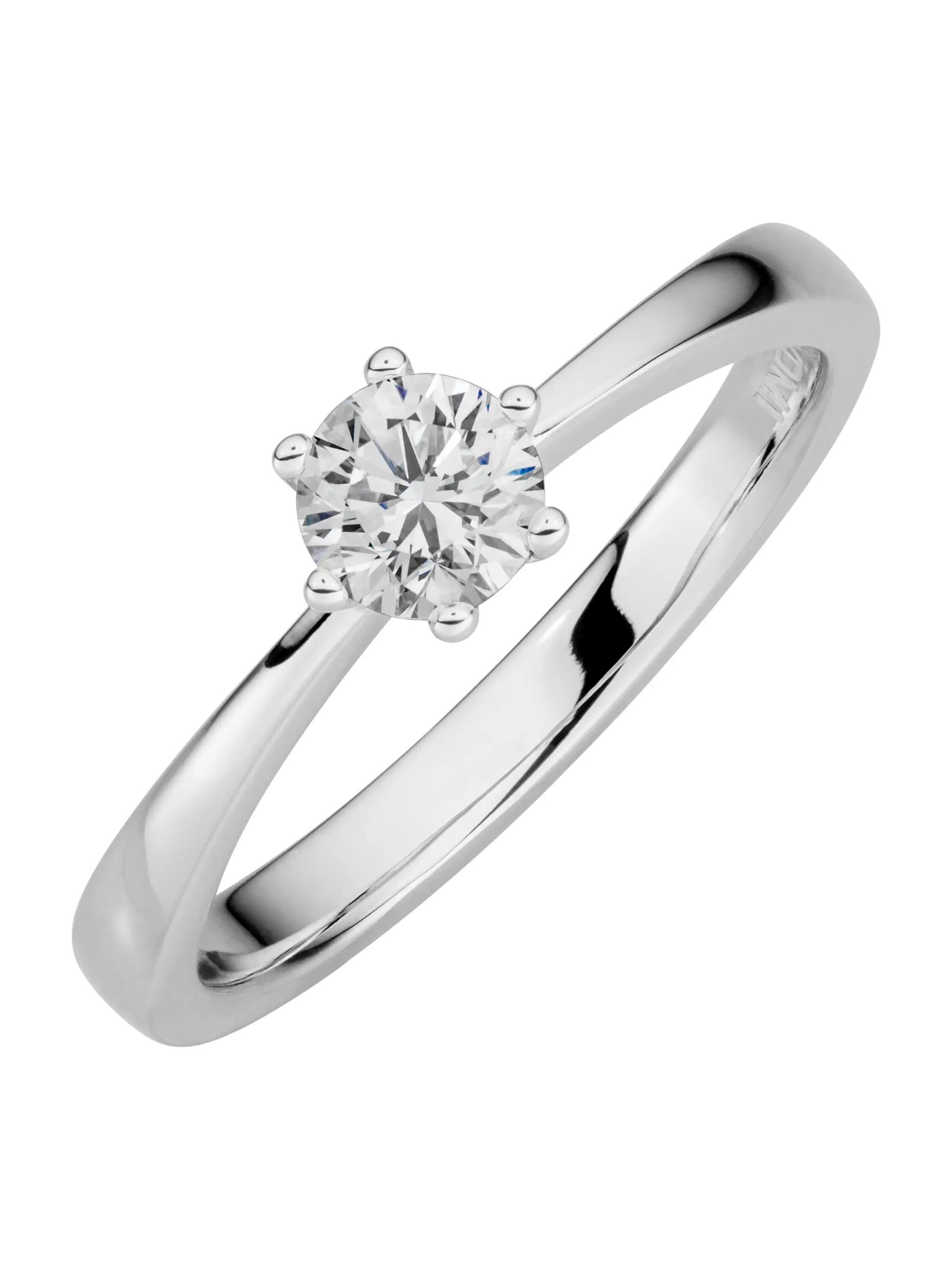 Lyomi Ring in Silver: front