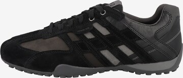 GEOX Sneakers laag 'Snake' in Zwart