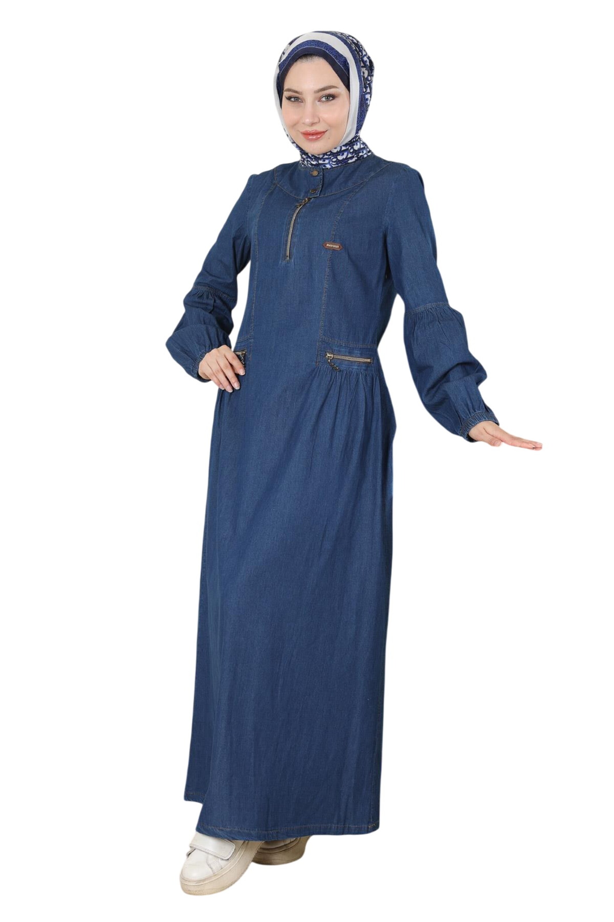 MODAMIHRAM Jurk in Blauw