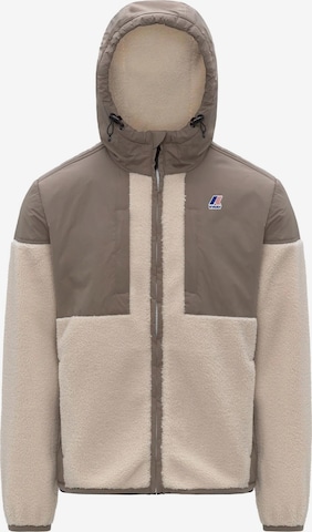 Giacca invernale 'SAMSON 4.0 ORSETTO - K5122SW' di K-Way in beige: frontale