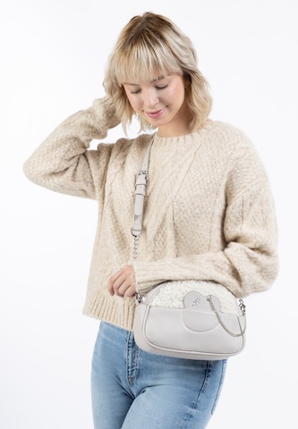 MYMO Crossbody Bag in Beige: front