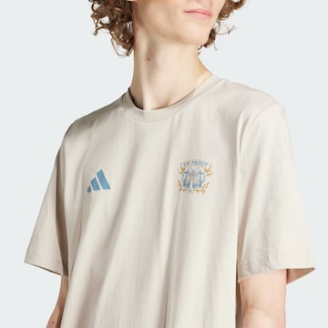 ADIDAS PERFORMANCE Functioneel shirt in Beige