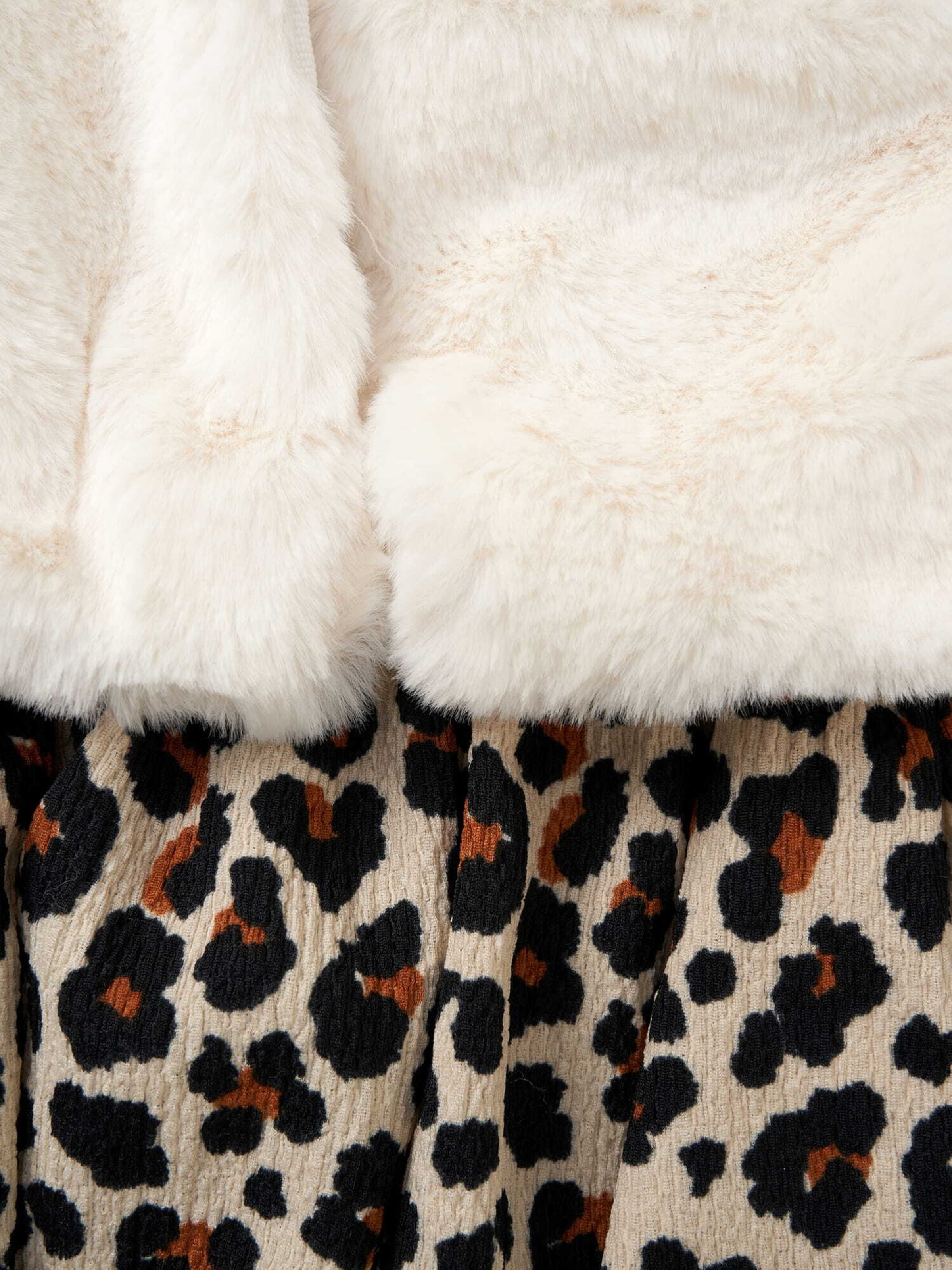 Miss Set 'Leopard' in Beige