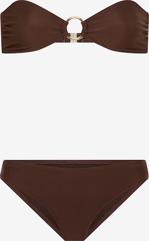 ruda LSCN by LASCANA Bandeau Bikinis: priekis