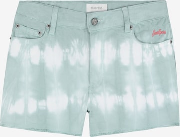 Scalpers Regular Jeans 'Miami ' i grön: framsida