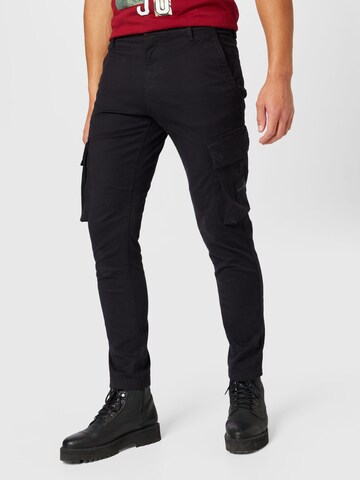 Skinny Pantalon cargo Calvin Klein Jeans en  : devant