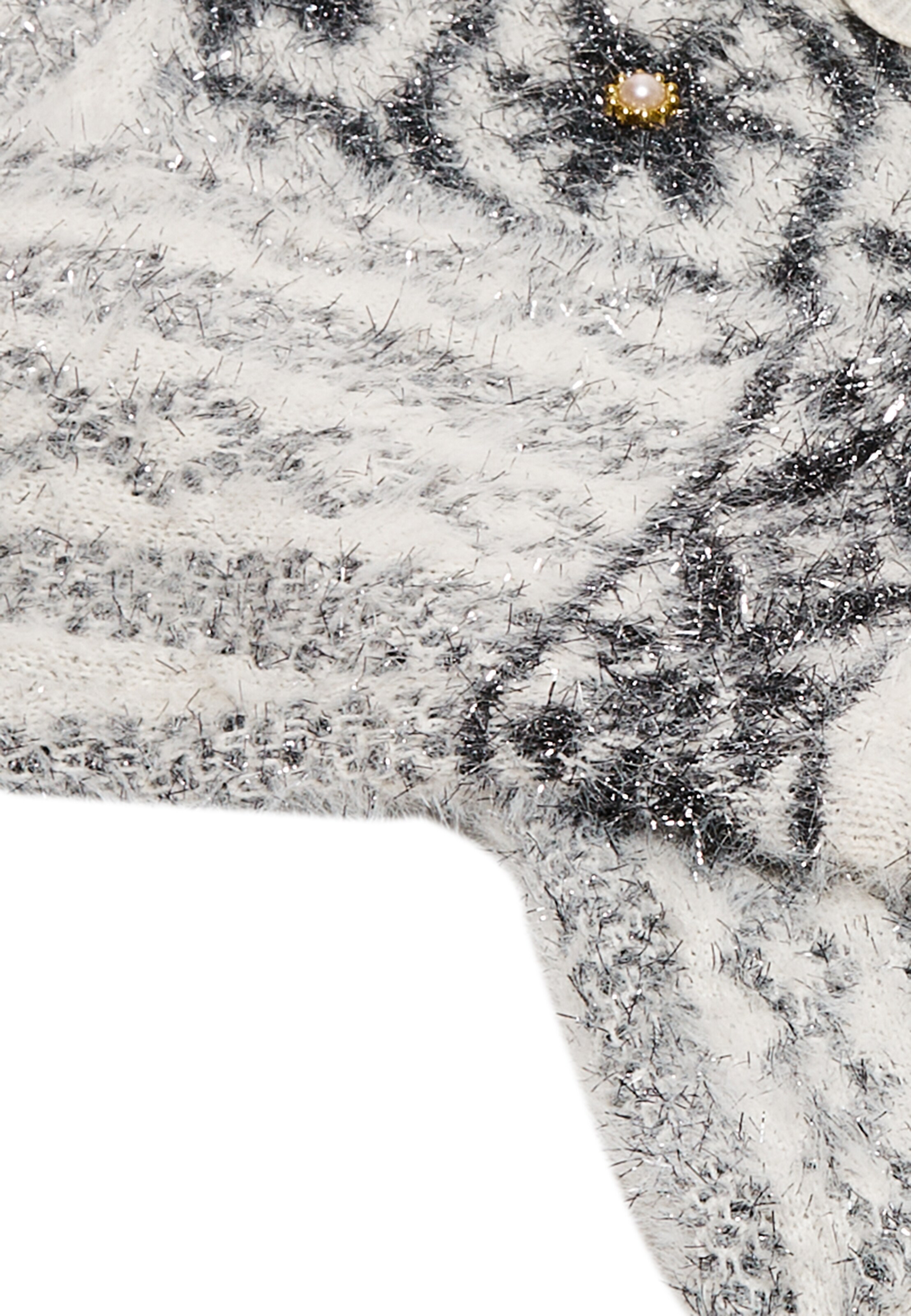 faina Neuletakki värissä valkoinen