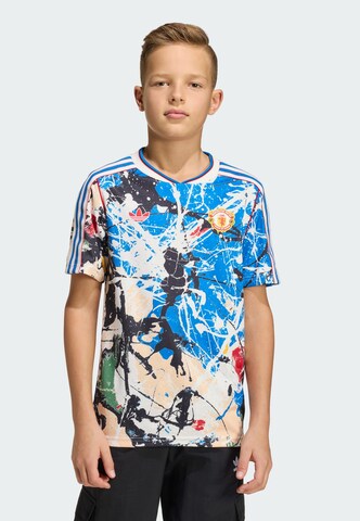 ADIDAS PERFORMANCE - Camiseta funcional 'Manchester United Stone' en beige: frente