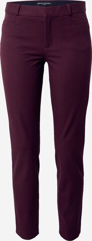 Banana Republic Regular Pants 'MODERN' in Red: front