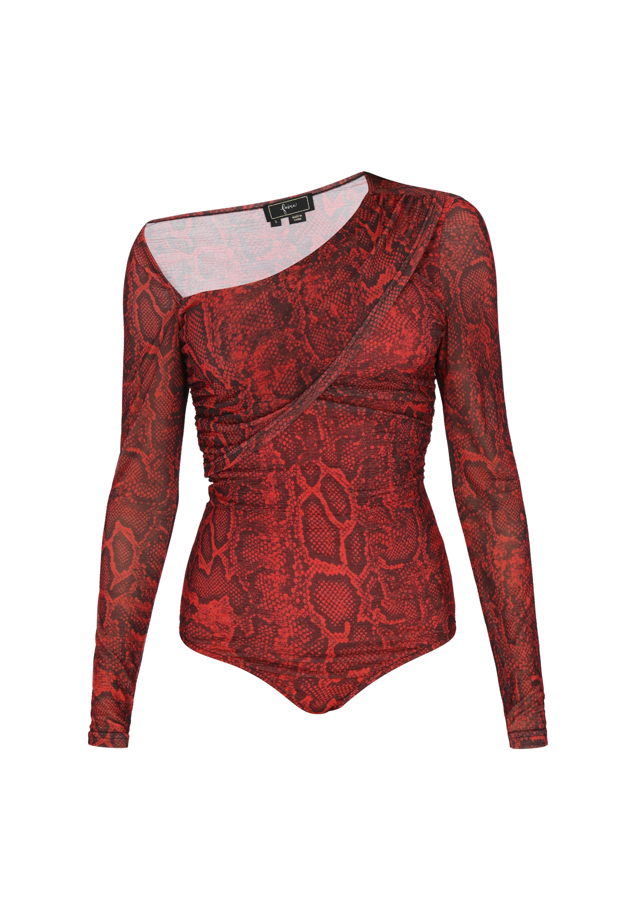 Body faina en rouge : devant