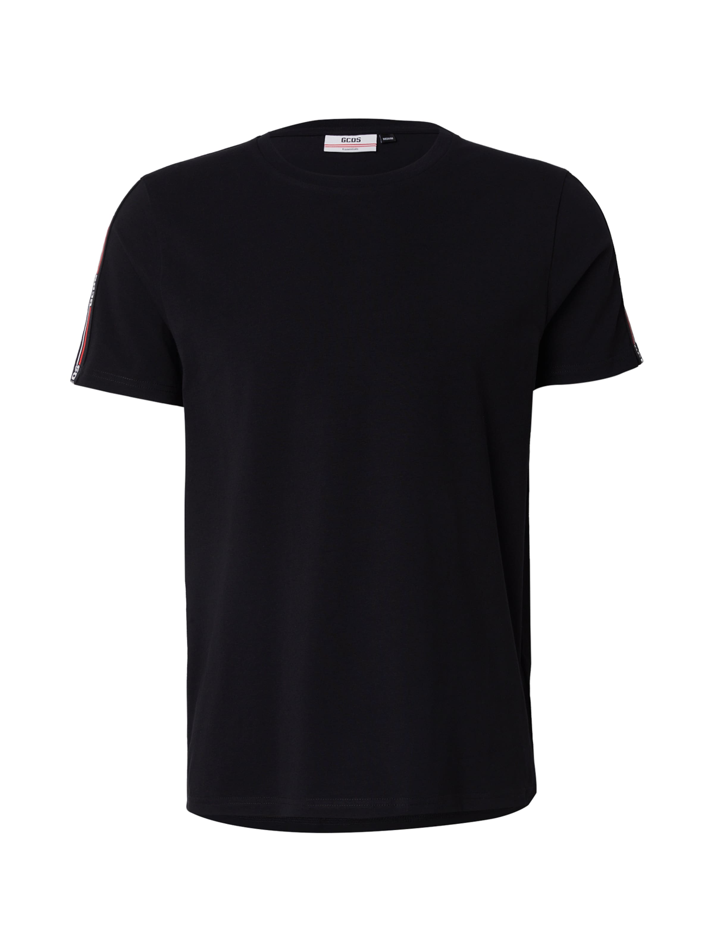 GCDS Tričko - Čierna: predná strana