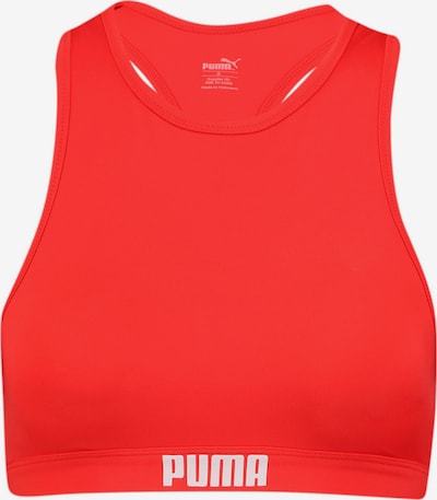 PUMA Sporttop 'Puma Swim Women Racerback Swim Top 1p' in M in rot, Produktansicht